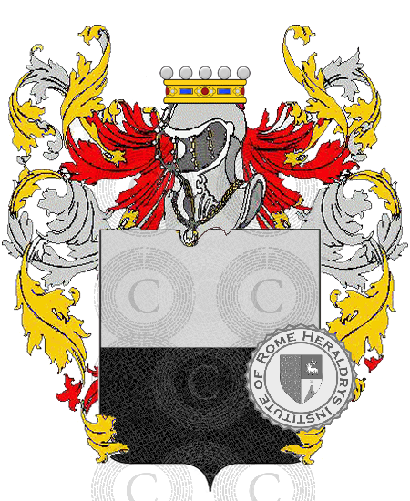 Coat of arms of family caponetti    