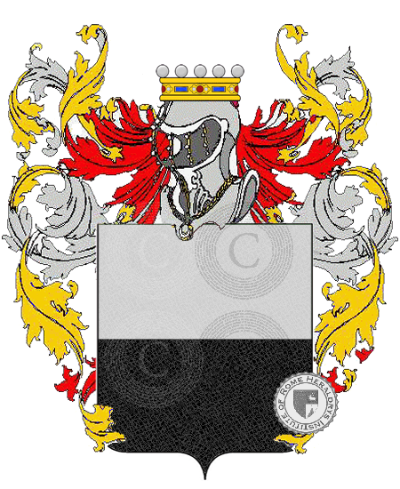 Wappen der Familie caponetti    