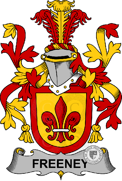 Wappen der Familie Freeney