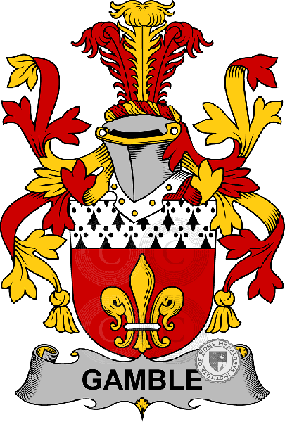 Coat of arms of family Gamble
