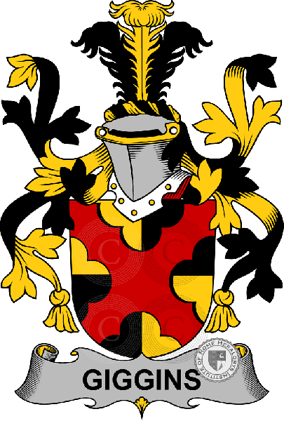 Coat of arms of family Giggins