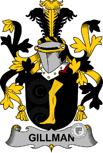 Coat of arms of family Gillman