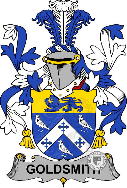 Coat of arms of family Goldsmith