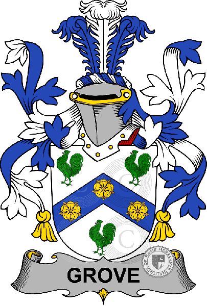 Coat of arms of family Grove