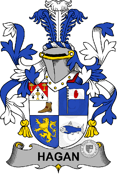 Coat of arms of family Hagan