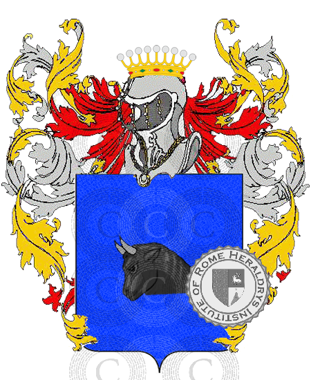 Coat of arms of family lenzi    