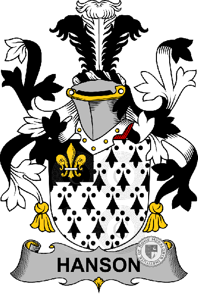 Coat of arms of family Hanson