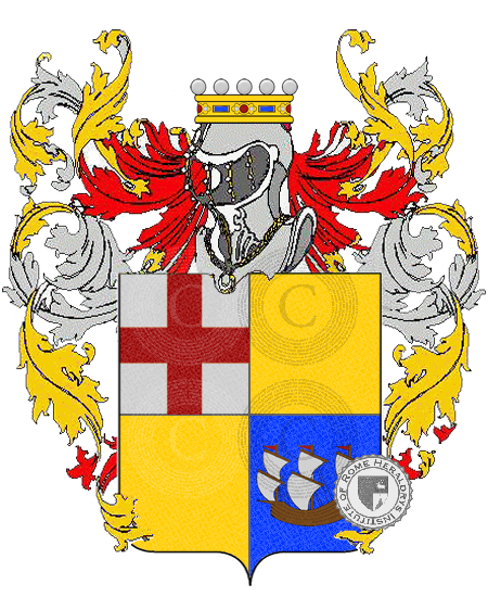 Coat of arms of family bollini        