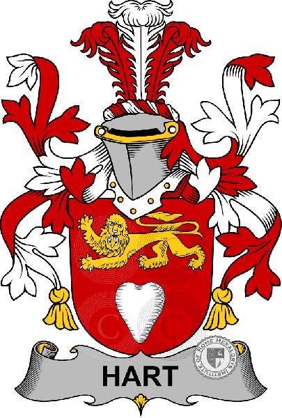 Coat of arms of family Hart