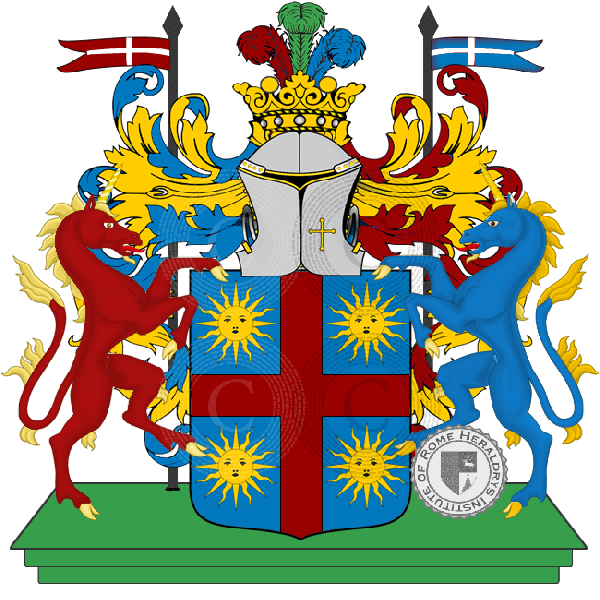 Coat of arms of family sterzi    