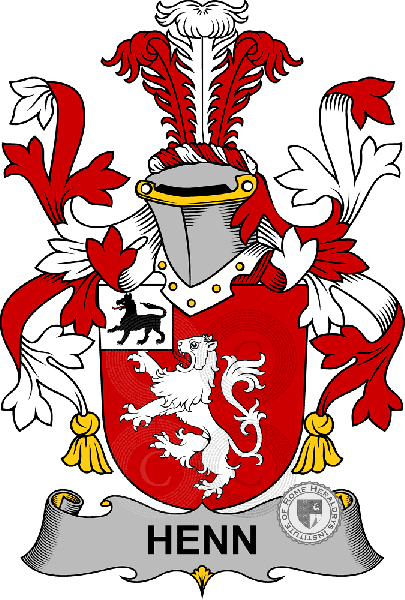 Coat of arms of family Henn