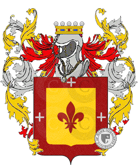 Coat of arms of family mastri    