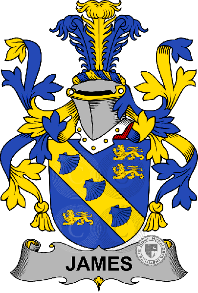 Coat of arms of family James
