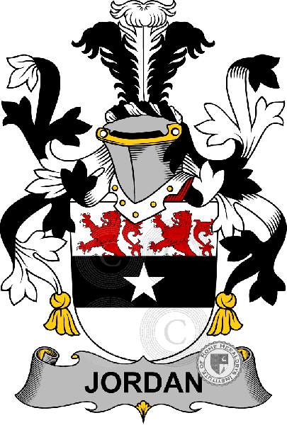 Coat of arms of family Jordan