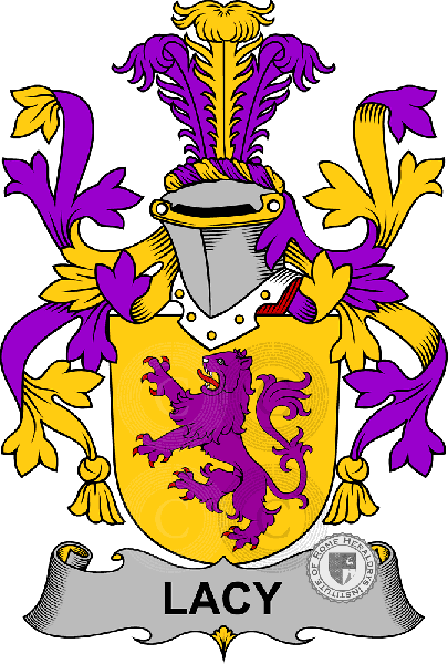 Coat of arms of family Lacy