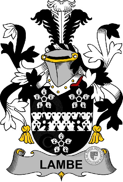 Coat of arms of family Lambe