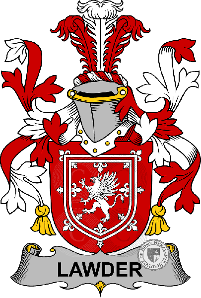 Coat of arms of family Lawder