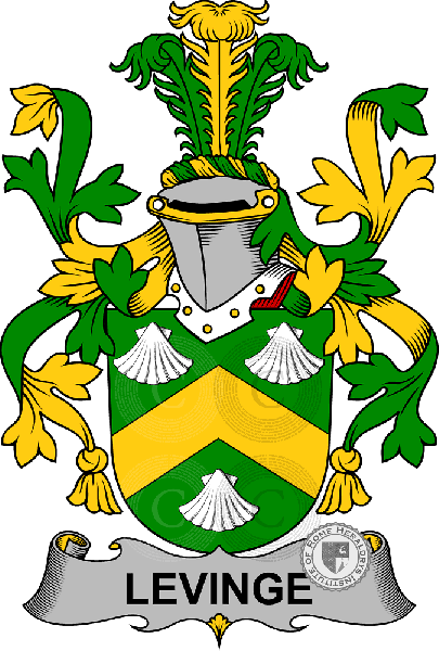 Coat of arms of family Levinge