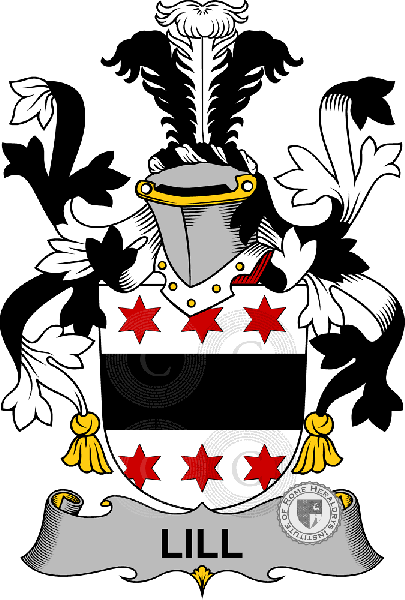 Coat of arms of family Lill