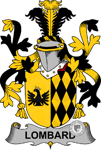 Coat of arms of family Lombard