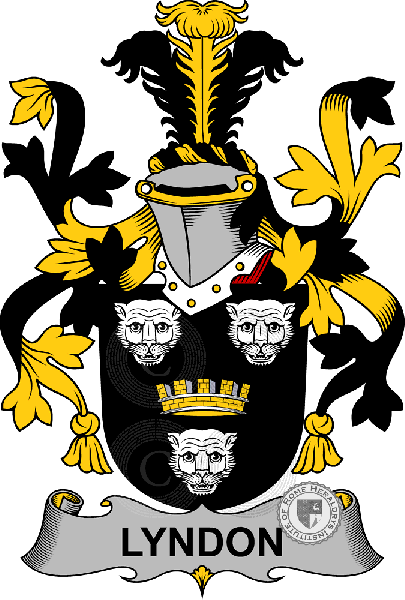 Coat of arms of family Lyndon