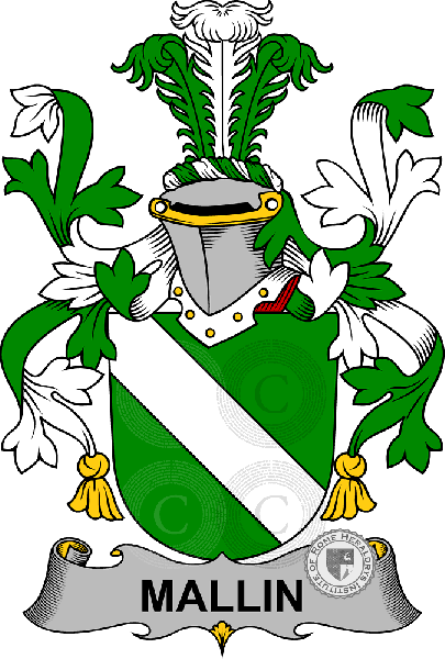 Coat of arms of family Mallin