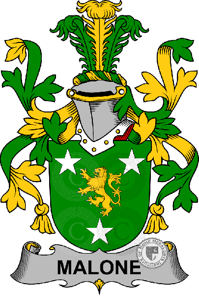 Coat of arms of family Malone