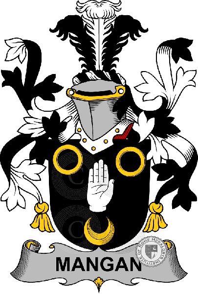 Wappen der Familie Mangan