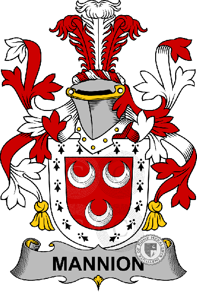 Coat of arms of family Mannion