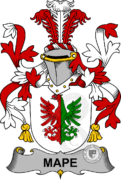 Coat of arms of family Mape