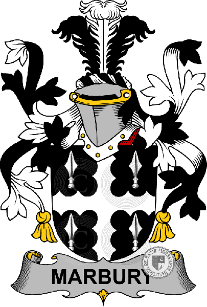 Wappen der Familie Marbury