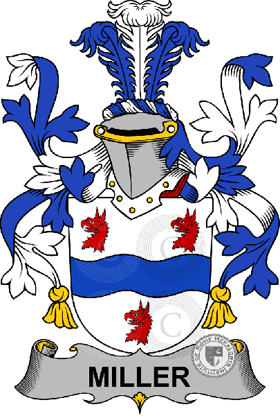Coat of arms of family Miller