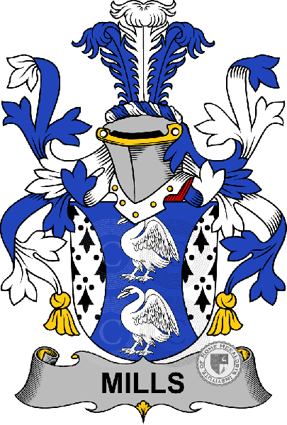 Coat of arms of family Mills