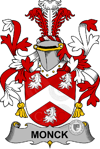 Coat of arms of family Monck