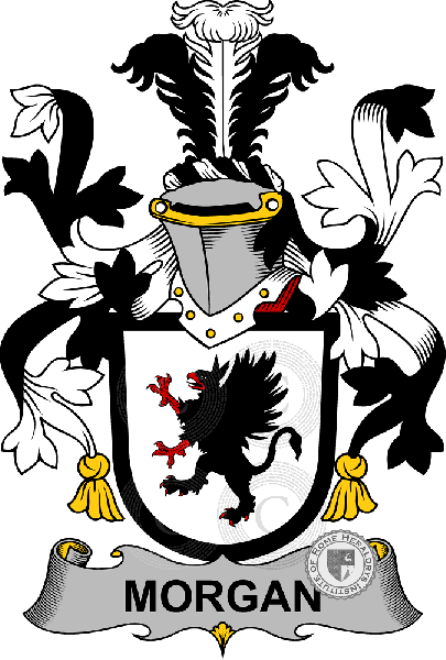 Coat of arms of family Morgan