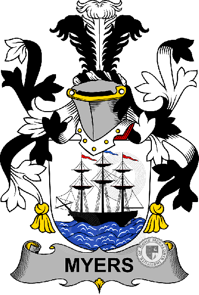 Coat of arms of family Myers