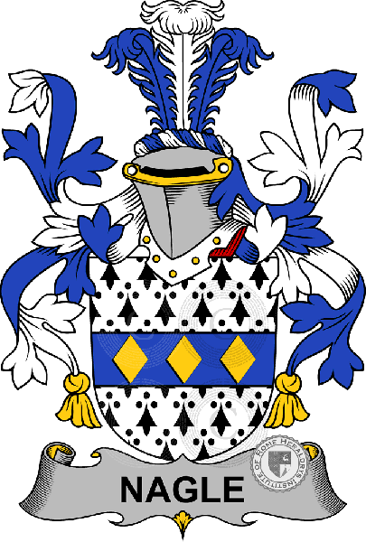 Coat of arms of family Nagle