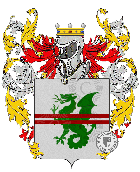 Coat of arms of family Sanguedolce