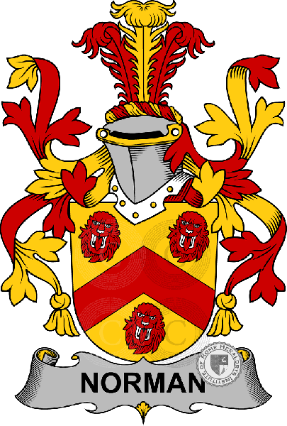 Coat of arms of family Norman
