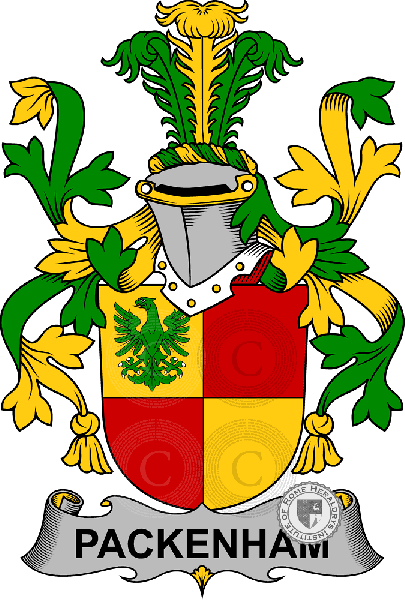 Coat of arms of family Packenham