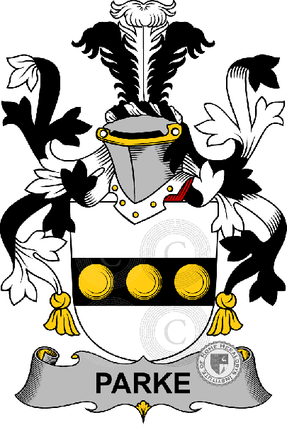 Wappen der Familie Parke