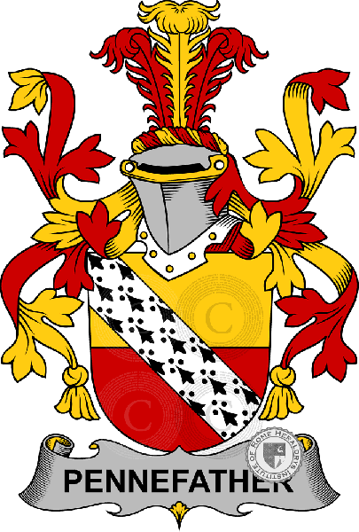 Coat of arms of family Pennefather