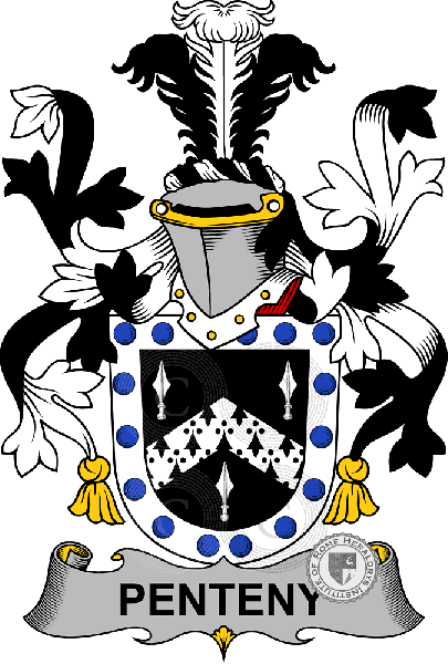 Coat of arms of family Penteny