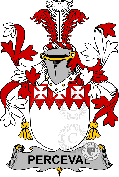 Wappen der Familie Perceval