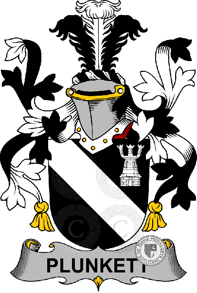 Wappen der Familie Plunkett