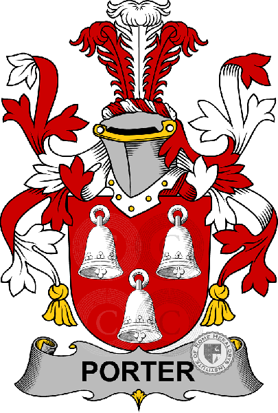 Coat of arms of family Porter