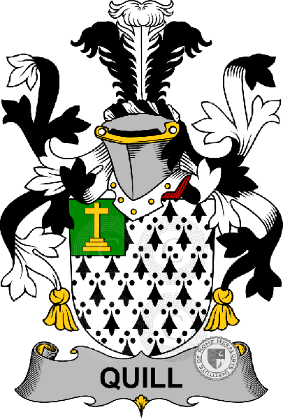 Coat of arms of family Quill