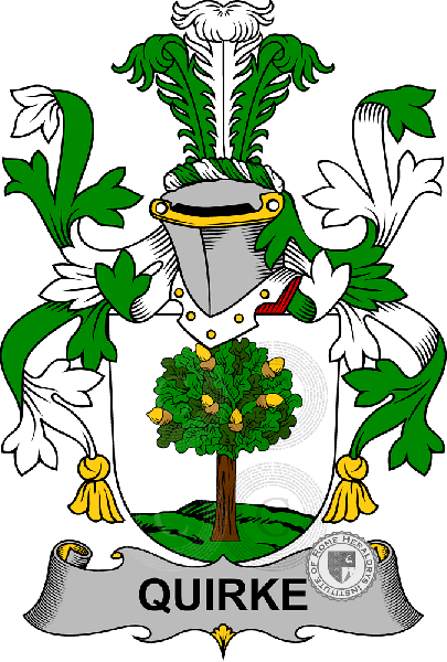Coat of arms of family Quirke