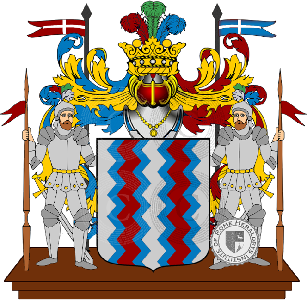 Wappen der Familie meroli    