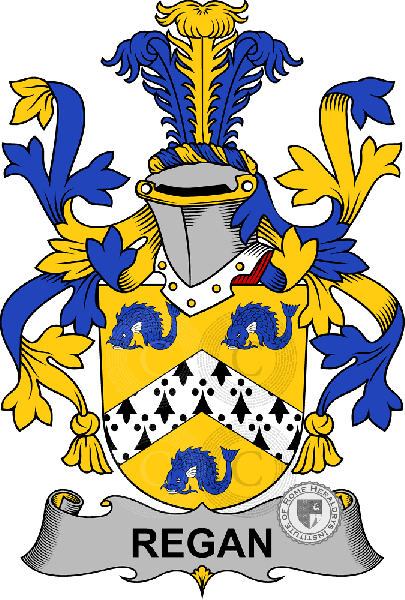 Coat of arms of family Regan